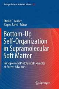 Bottom-Up Self-Organization in Supramolecular Soft Matter