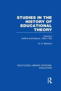 Studies in the History of Educational Theory