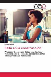 Fallo en la construccion