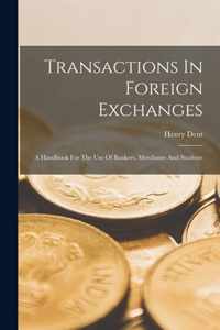 Transactions In Foreign Exchanges