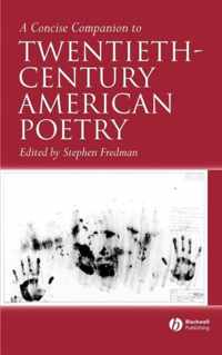 A Concise Companion To Twentieth-Century American Poetry