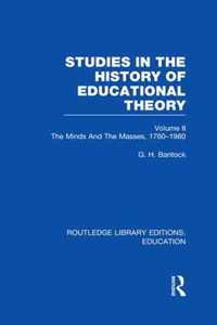 Studies in the History of Educational Theory Vol 2