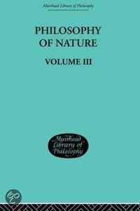 Hegel's Philosophy of Nature