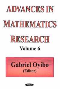 Advances in Mathematics Research