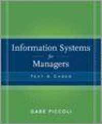 Information Systems For Managers