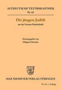 Die Jungere Judith Aus Der Vorauer Handschrift