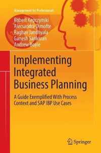 Implementing Integrated Business Planning