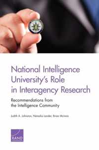 National Intelligence University's Role in Interagency Research