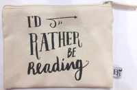 Etui I'd rather be reading (size medium) set 8 stuks