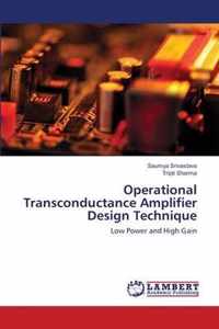 Operational Transconductance Amplifier Design Technique