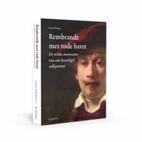 Rembrandt met rode baret