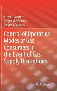 Control of Operation Modes of Gas Consumers in the Event of Gas Supply Disruptions