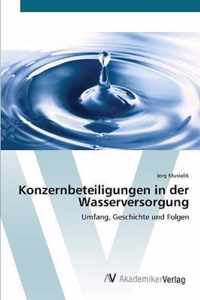 Konzernbeteiligungen in der Wasserversorgung