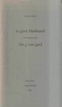 In gave Bladstand