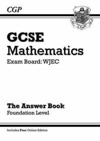 GCSE Maths WJEC Answers for Workbook with Online Edition - Foundation (A*-G Resits)