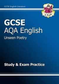 GCSE English AQA Unseen Poetry Study & Exam Practice Book (A*-G Course)