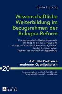 Wissenschaftliche Weiterbildung im Bezugsrahmen der Bologna-Reform