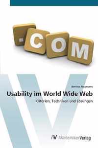 Usability im World Wide Web