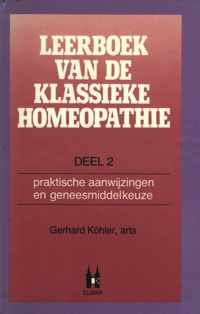 LEERBOEK KLASSIEKE HOMEOPATHIE DL 2