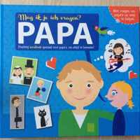 Mag ik iets vragen Papa ? prachtig invulboek speciaal voor papa's