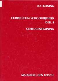 Curriculum Schoolrijpheid deel 5 Geheugentraining