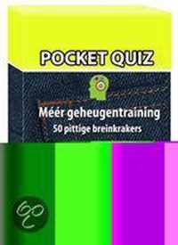 Pq 23 - méér geheugentraining