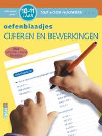 Tijd voor huiswerk  -  Oefenblaadjes rekenen 10-11 jaar cijfers en bewerkingen vijfde leerjaar groep 7