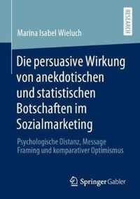 Die Persuasive Wirkung Von Anekdotischen Und Statistischen Botschaften Im Sozialmarketing