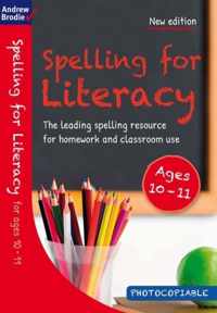 Spelling For Literacy Ages 10 To 11