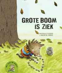 Grote boom is ziek