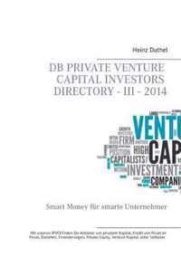 DB Private Venture Capital Investors Directory - III - 2014