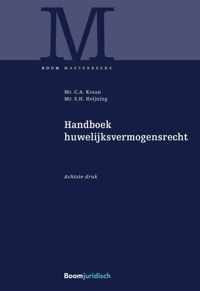 Boom Masterreeks  -   Handboek huwelijksvermogensrecht