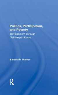 Politics, Participation, And Poverty