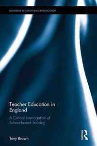 Teacher Education in England