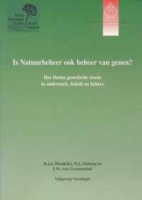 Is Natuurbeheer ook beheer van genen?