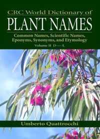 CRC World Dictionary of Plant Names