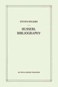 Edmund Husserl Bibliography