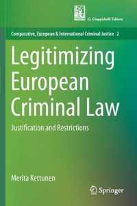 Legitimizing European Criminal Law