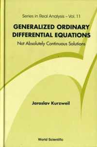 Generalized Ordinary Differential Equations