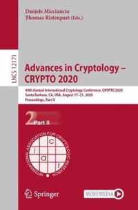 Advances in Cryptology CRYPTO 2020