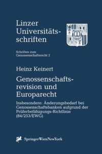 Genossenschaftsrevision Und Europarecht: Insbesondere