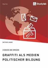 Graffiti als Medien politischer Bildung. Chancen und Grenzen