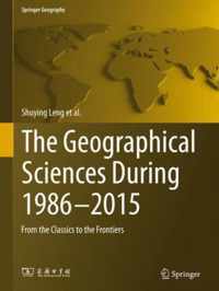 The Geographical Sciences During 1986 2015