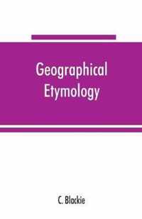 Geographical etymology