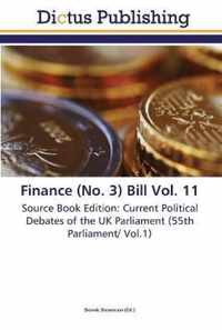 Finance (No. 3) Bill Vol. 11