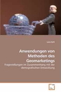 Anwendungen von Methoden des Geomarketings