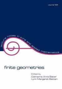 Finite Geometries