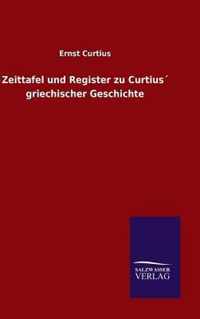 Zeittafel und Register zu Curtius griechischer Geschichte