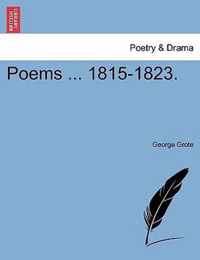 Poems ... 1815-1823.