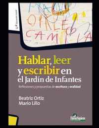 Hablar, leer y escribir en el Jardin de infantes